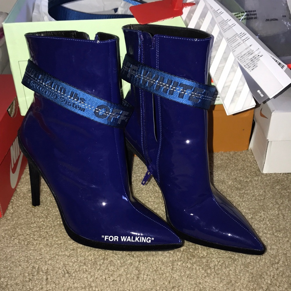 *{sold}*Authentic Off-white booties. Size 36.